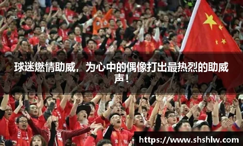 球迷燃情助威，为心中的偶像打出最热烈的助威声！